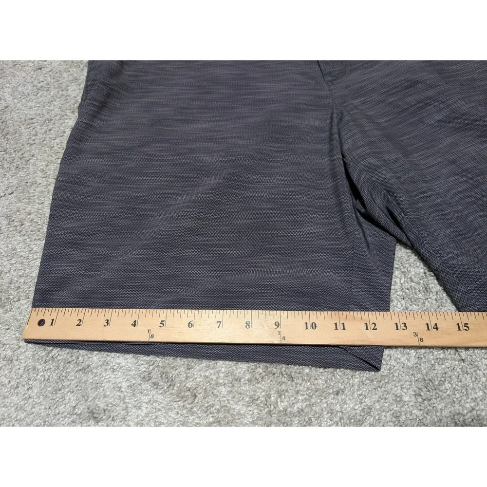 Callaway Golf Shorts Mens 40 Grey Chevron Textured‎ Performance Stretch Active